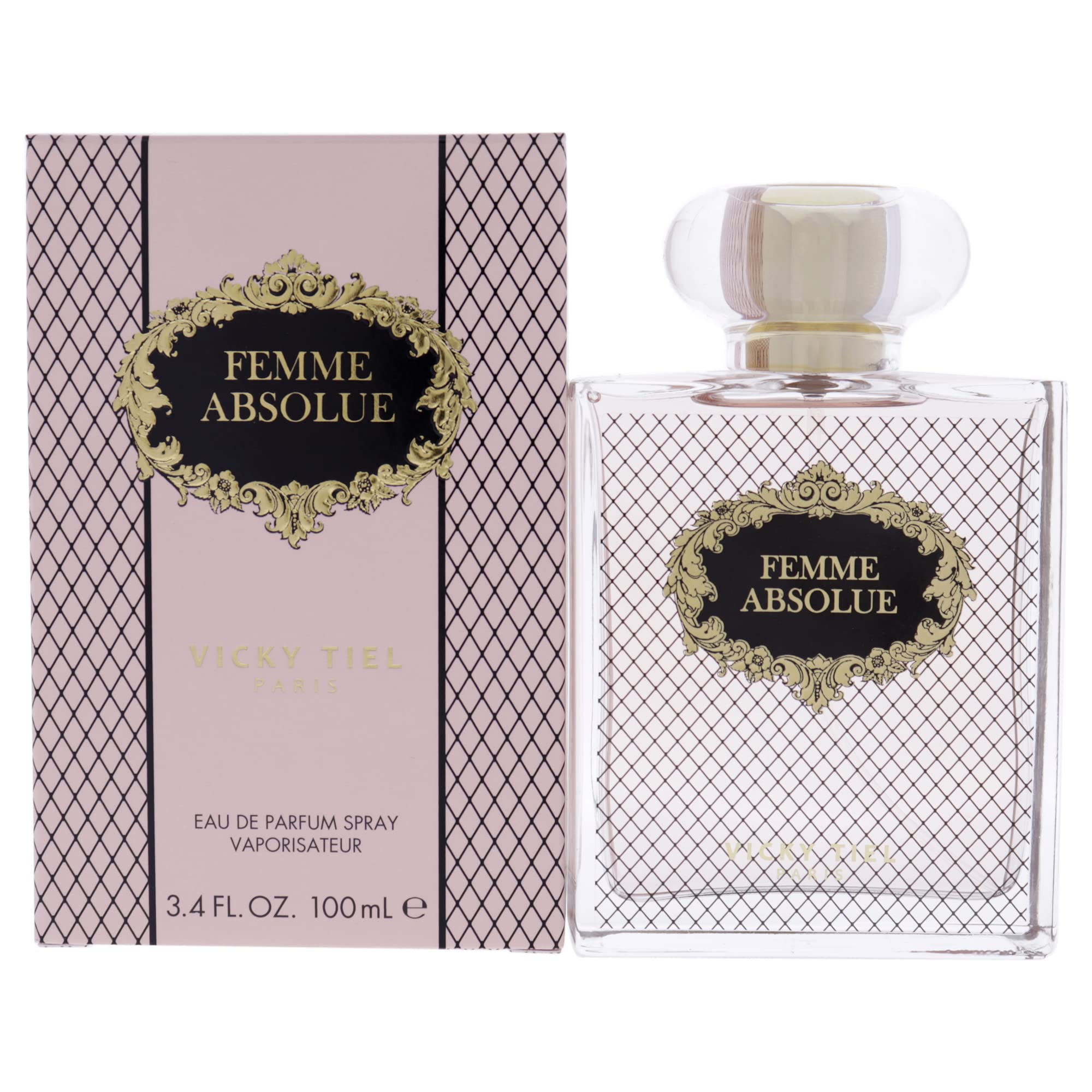 Vicky Tiel Femme Absolu Rare Find Womens Eau De Parfum 3.4 Fl Oz 100 ML